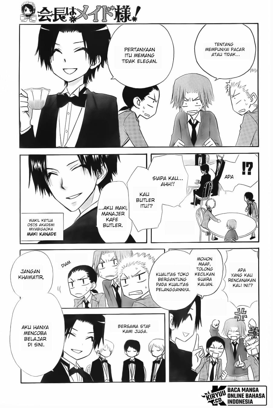 Kaichou Wa Maid Sama chapter 64 halaman 10
