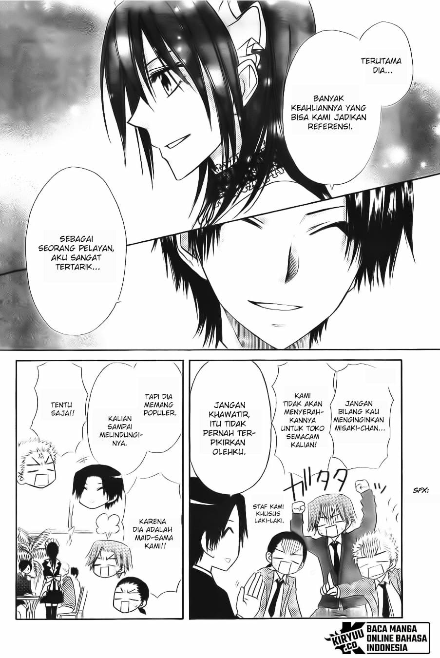 Kaichou Wa Maid Sama chapter 64 halaman 11