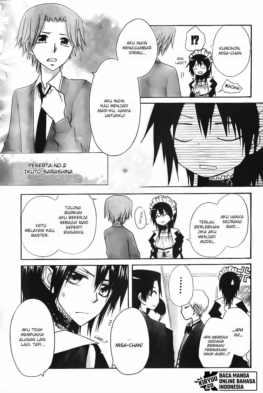 Kaichou Wa Maid Sama chapter 64 halaman 14