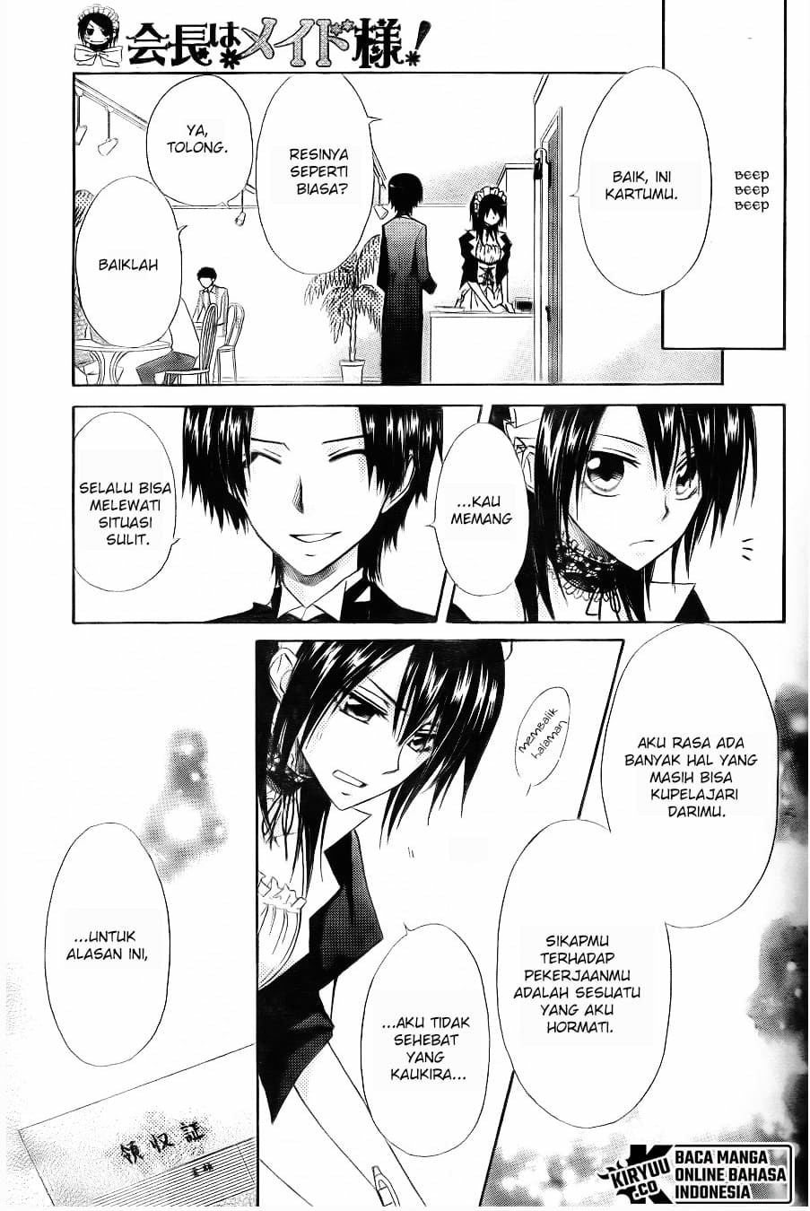 Kaichou Wa Maid Sama chapter 64 halaman 20