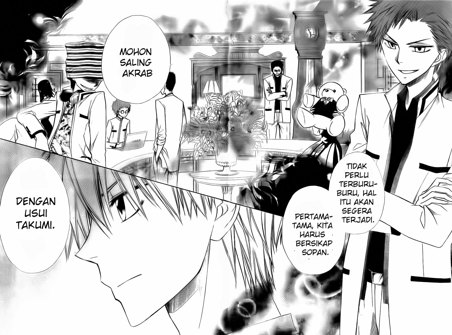 Kaichou Wa Maid Sama chapter 64 halaman 23