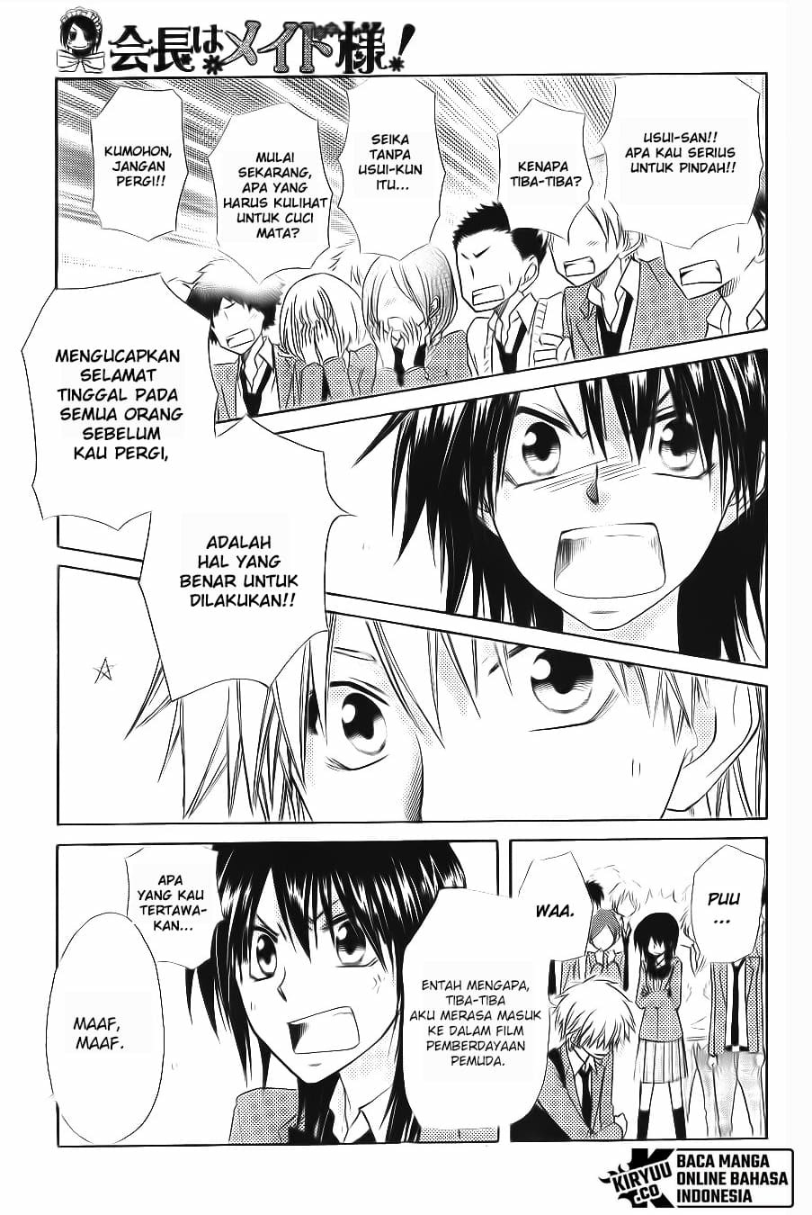 Kaichou Wa Maid Sama chapter 64 halaman 27