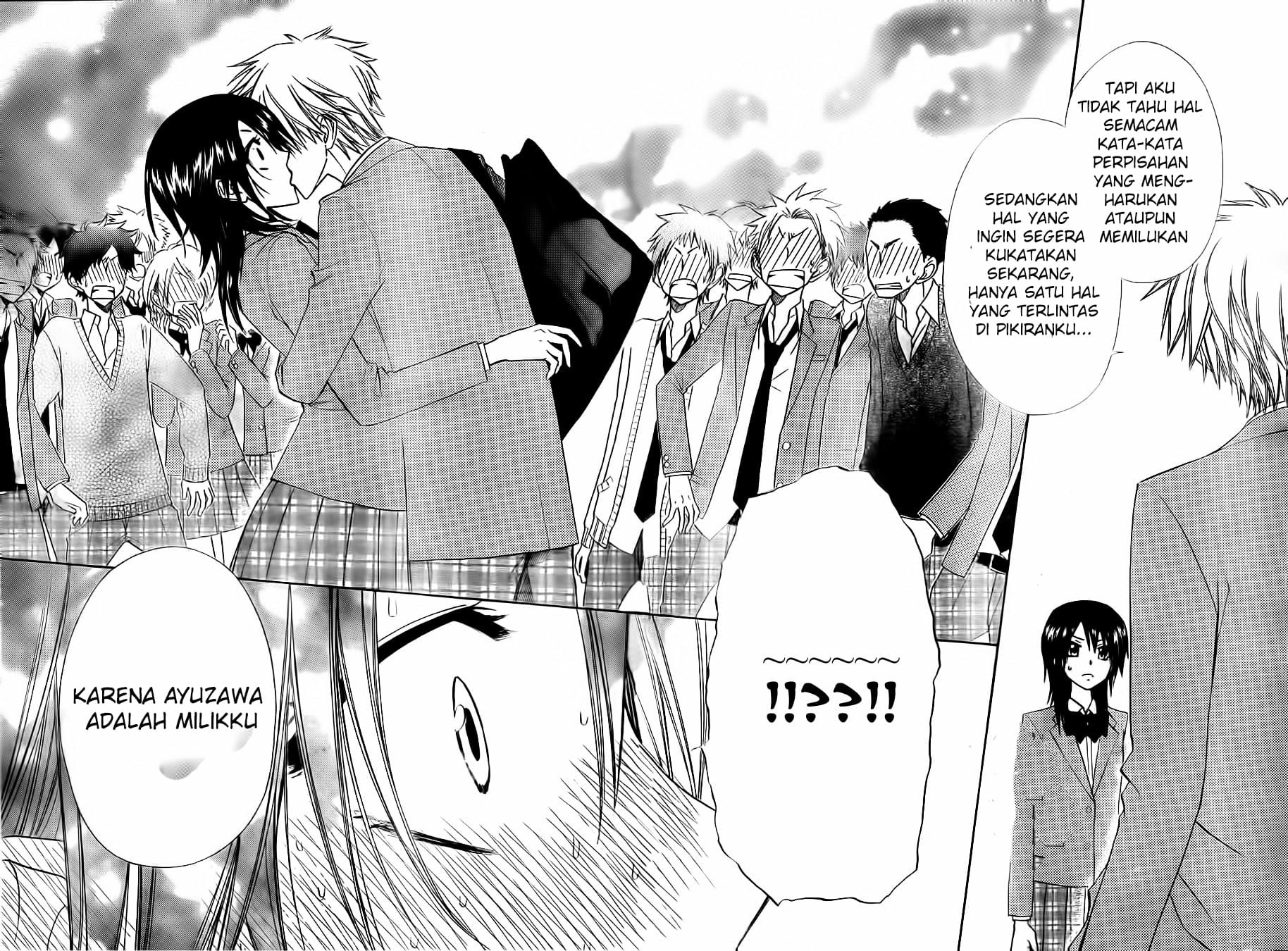 Kaichou Wa Maid Sama chapter 64 halaman 28