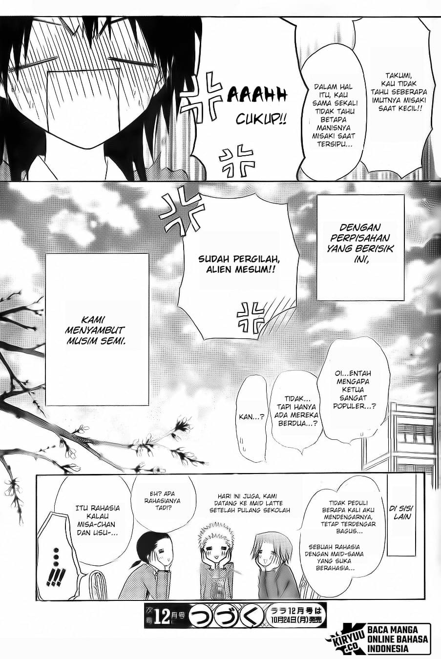 Kaichou Wa Maid Sama chapter 64 halaman 30