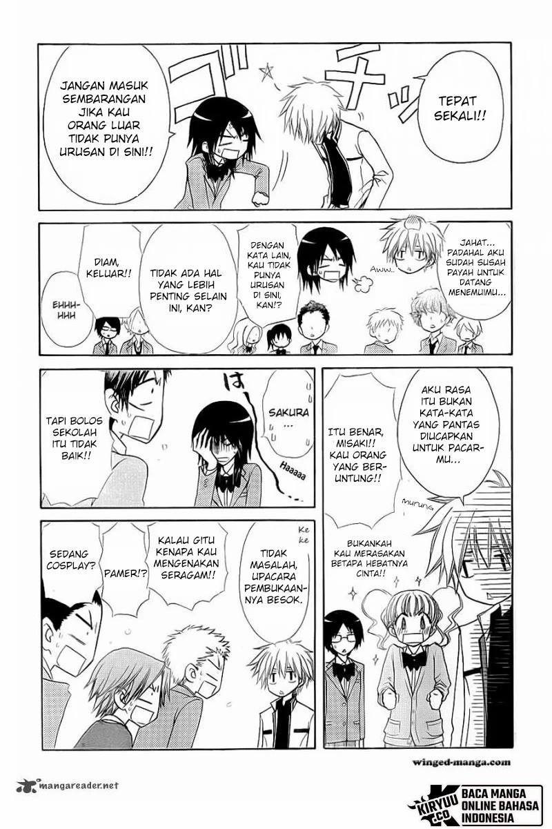 Kaichou Wa Maid Sama chapter 65 halaman 9