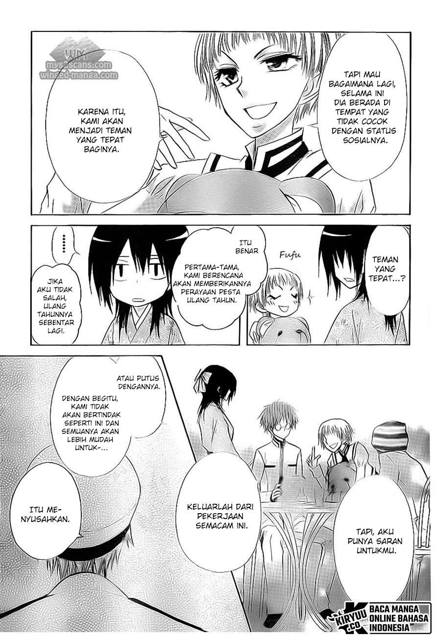 Kaichou Wa Maid Sama chapter 66 halaman 17