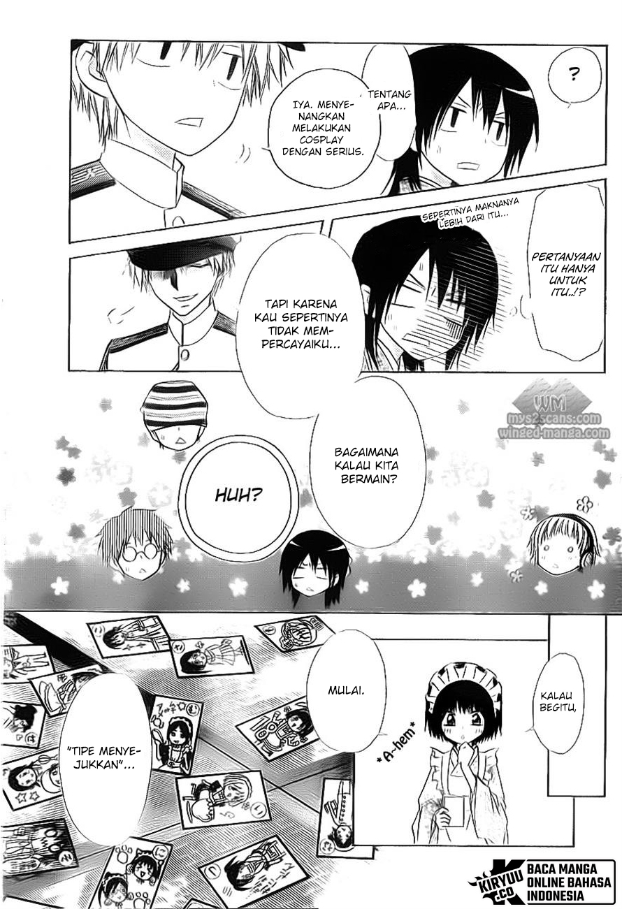Kaichou Wa Maid Sama chapter 66 halaman 21