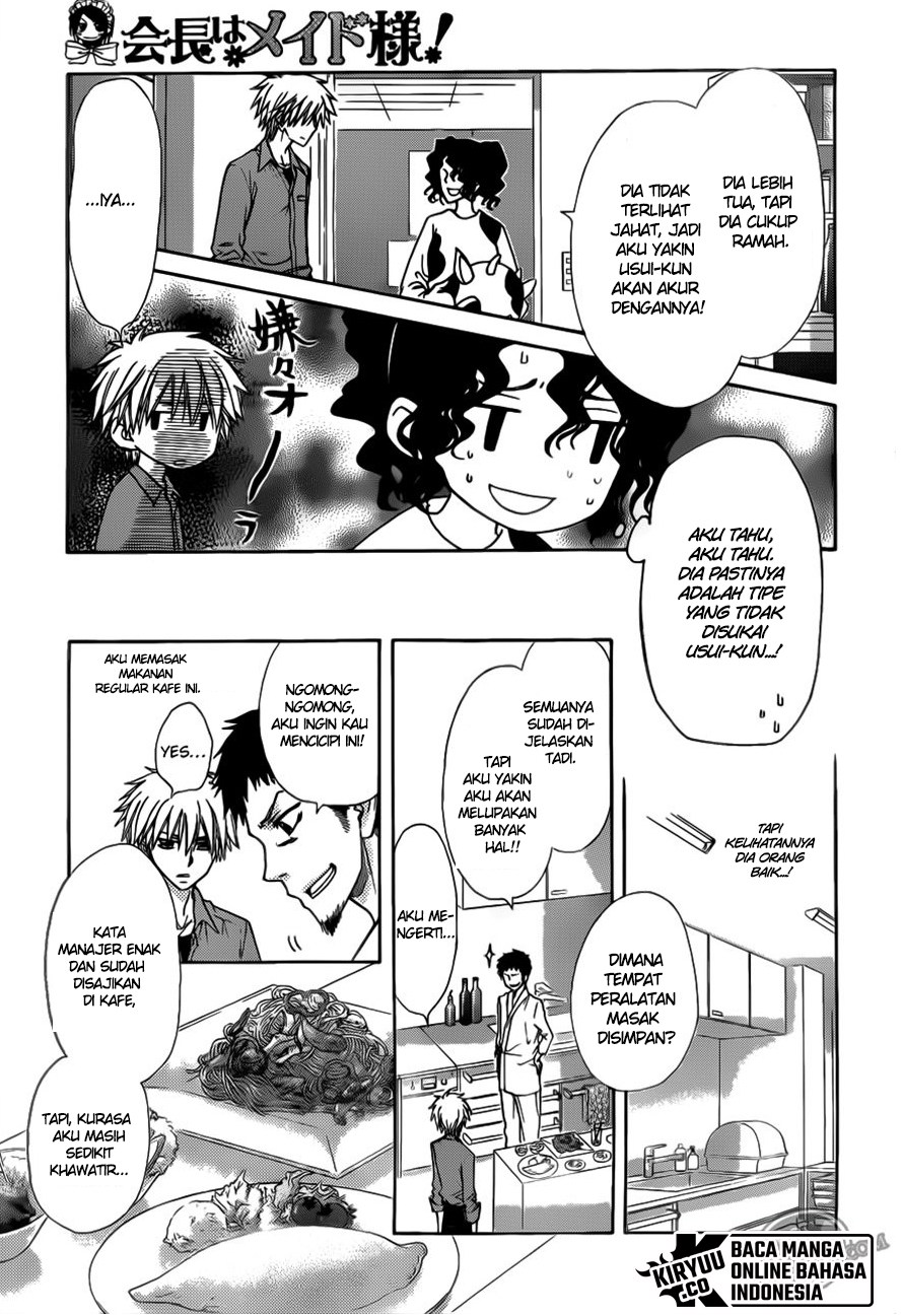 Kaichou Wa Maid Sama chapter 69 halaman 17