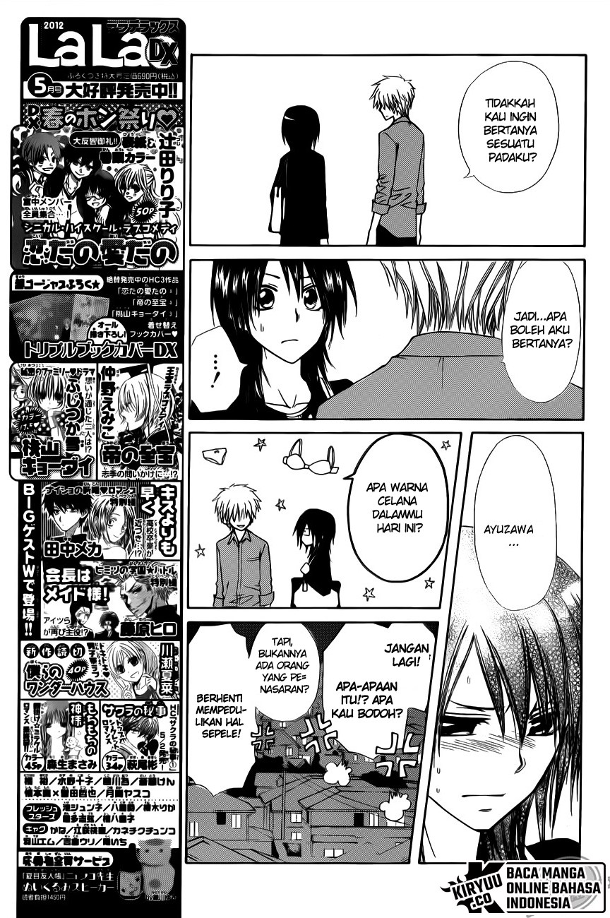 Kaichou Wa Maid Sama chapter 70 halaman 11