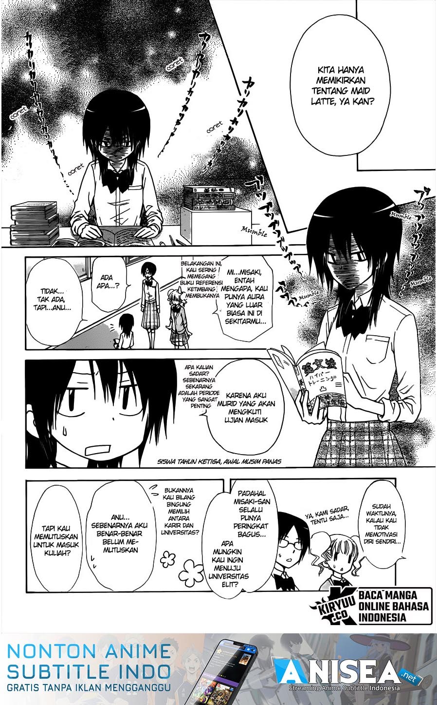 Kaichou Wa Maid Sama chapter 72 halaman 4