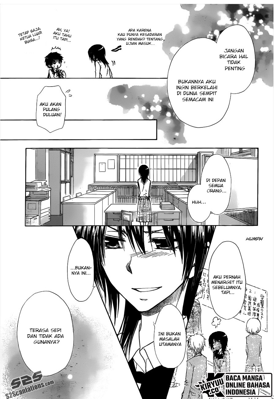 Kaichou Wa Maid Sama chapter 72 halaman 9