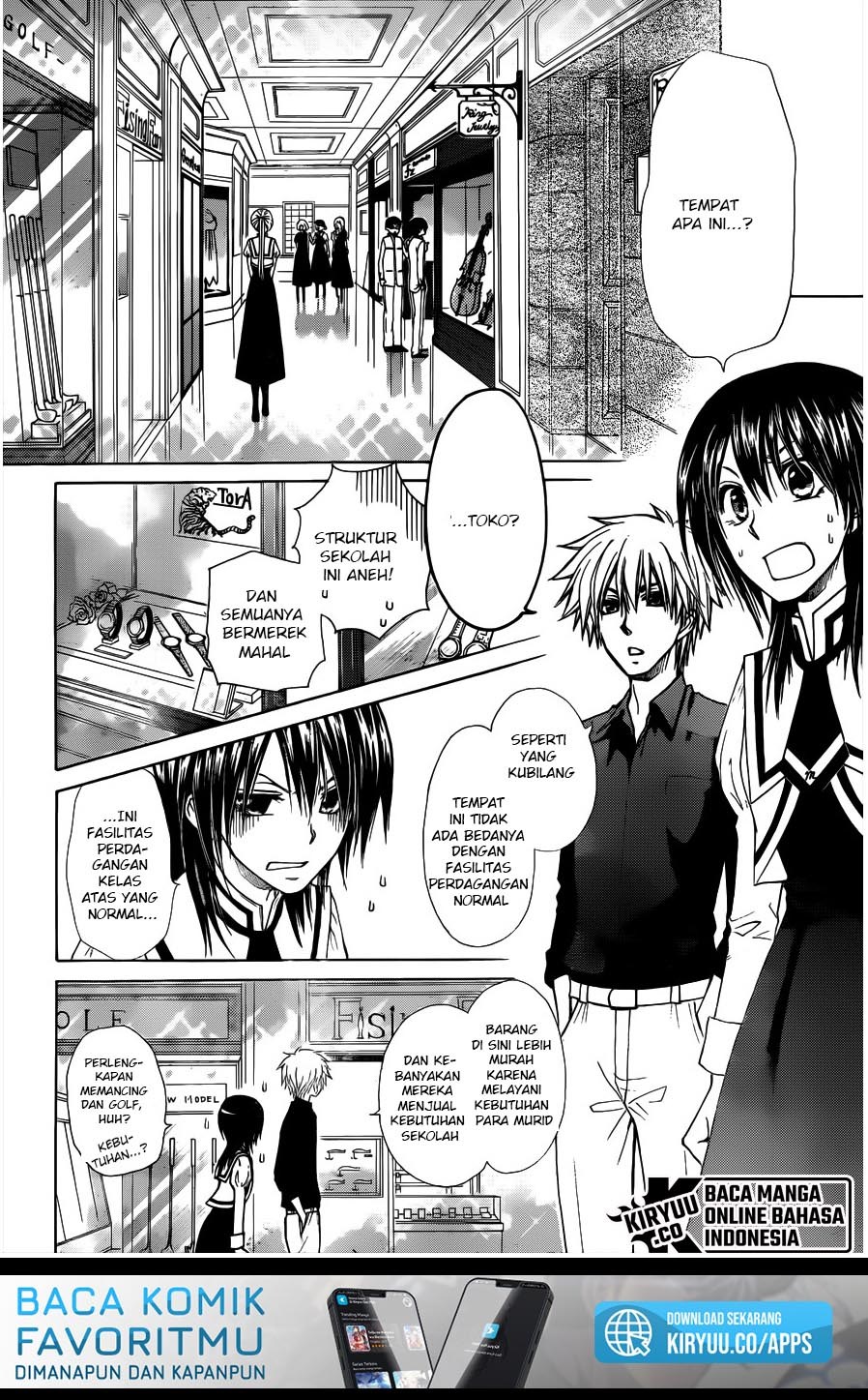 Kaichou Wa Maid Sama chapter 72 halaman 16