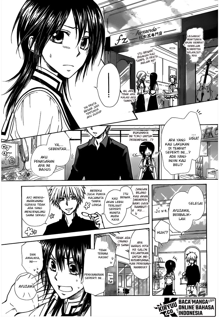 Kaichou Wa Maid Sama chapter 72 halaman 17