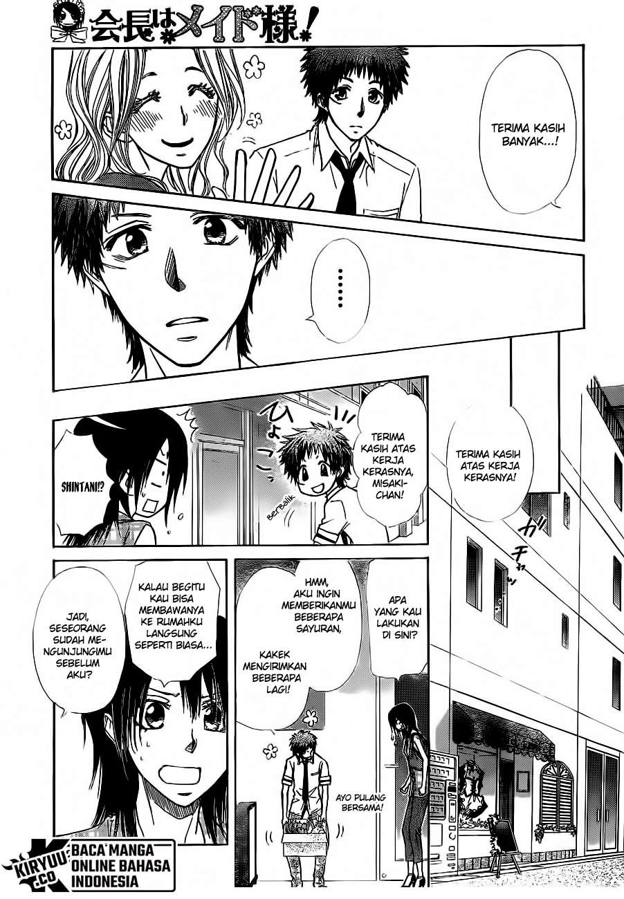 Kaichou Wa Maid Sama chapter 76 halaman 12