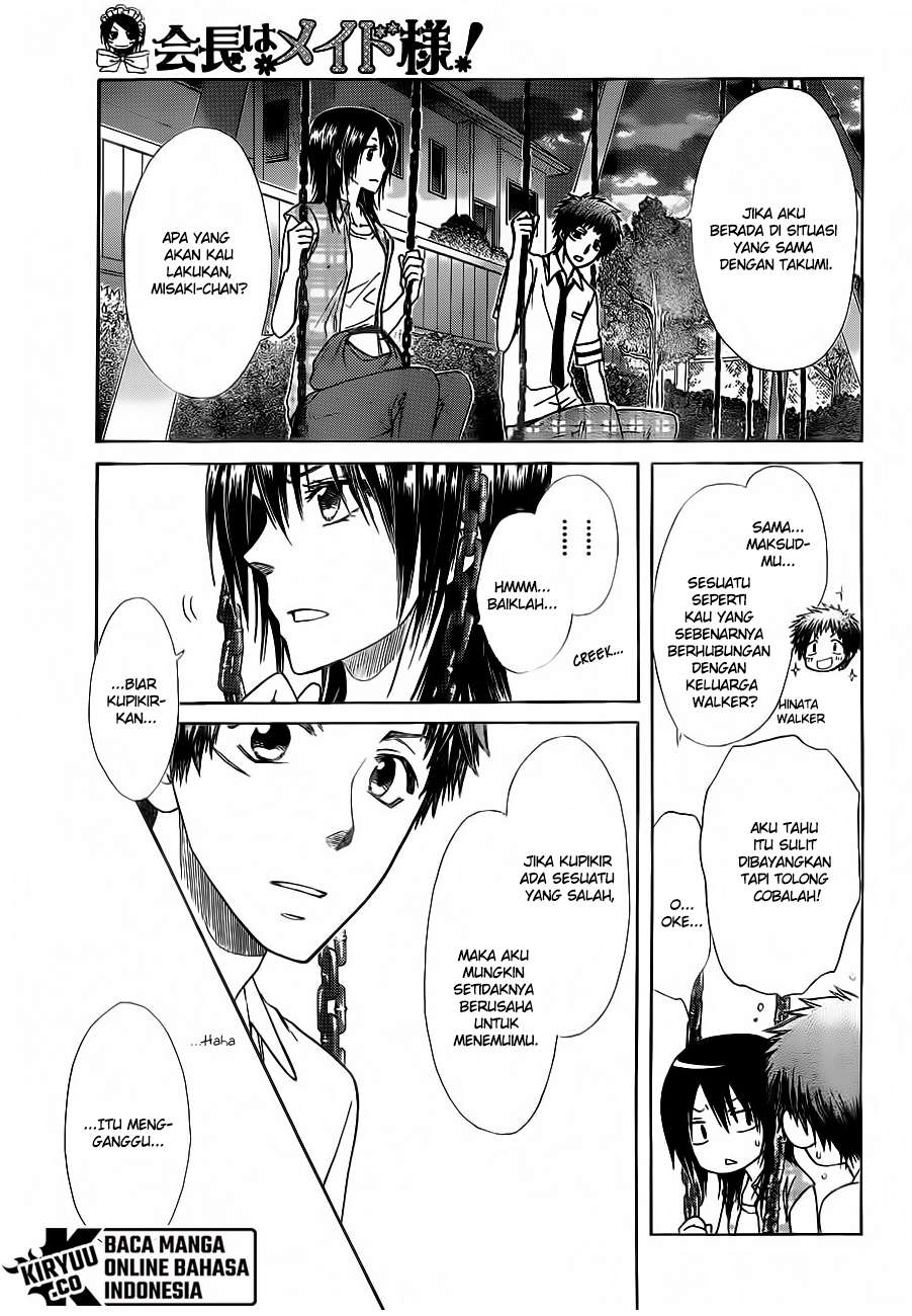 Kaichou Wa Maid Sama chapter 76 halaman 16