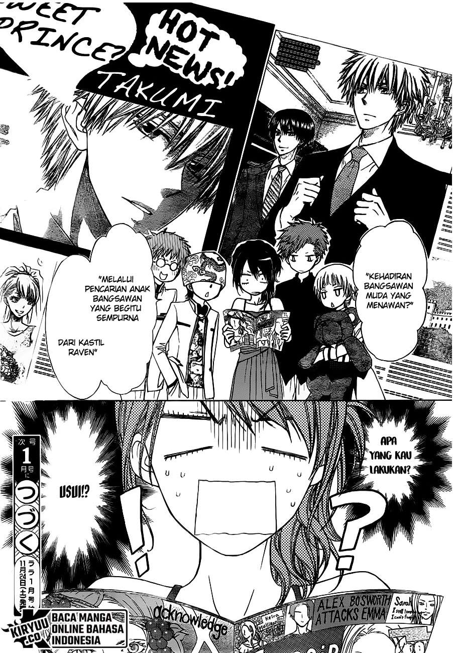 Kaichou Wa Maid Sama chapter 76 halaman 35