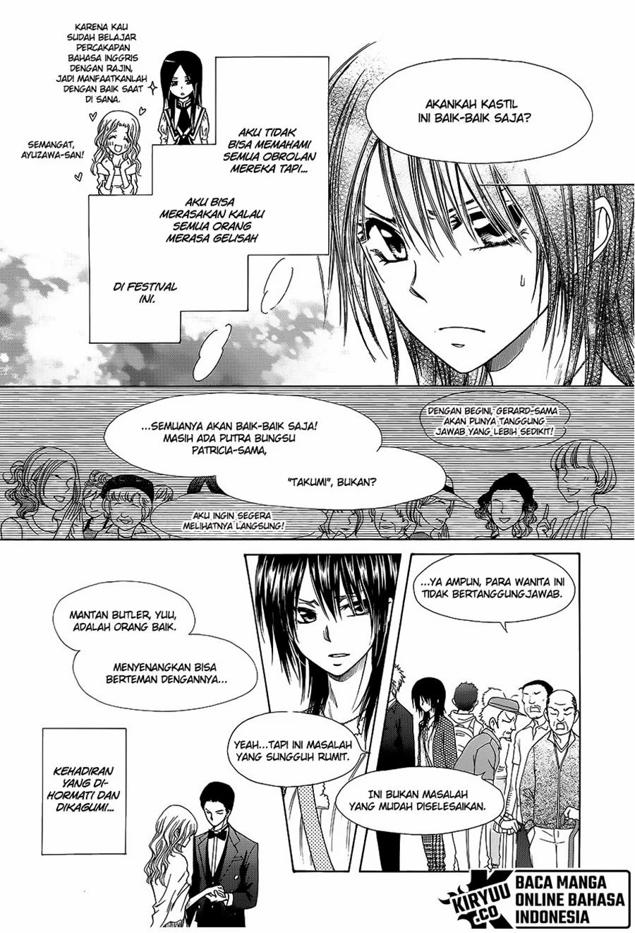 Kaichou Wa Maid Sama chapter 78 halaman 12