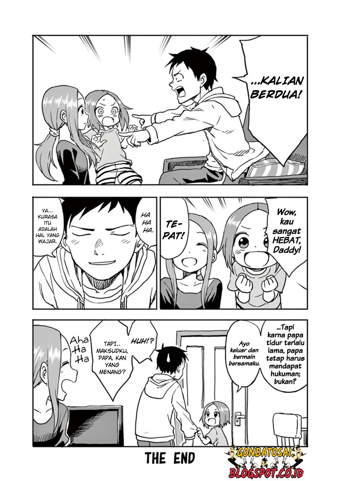 Karakai Jouzu no (Moto) Takagi-san chapter 15.5 halaman 5