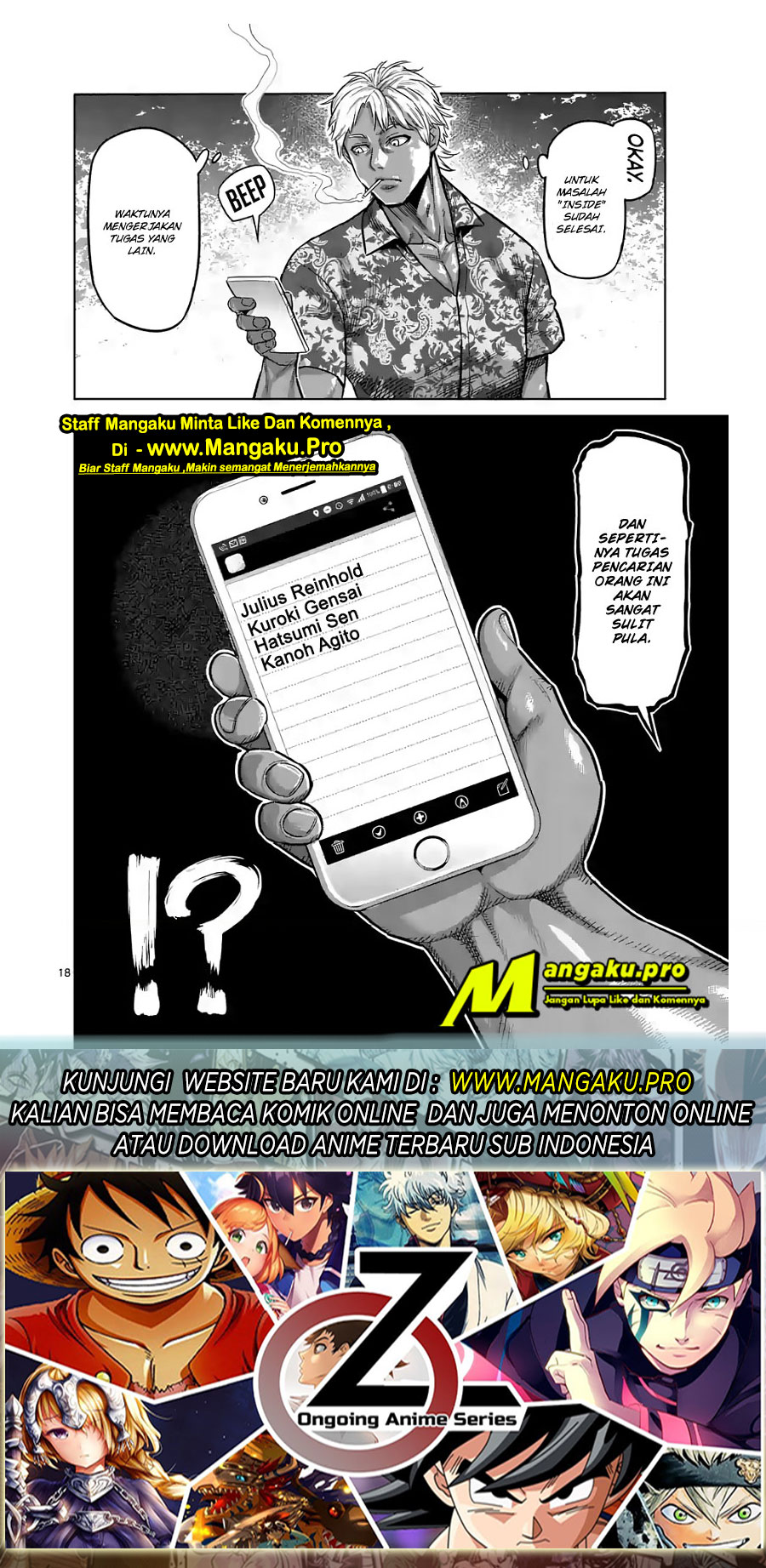 Kengan Omega chapter 14 halaman 19