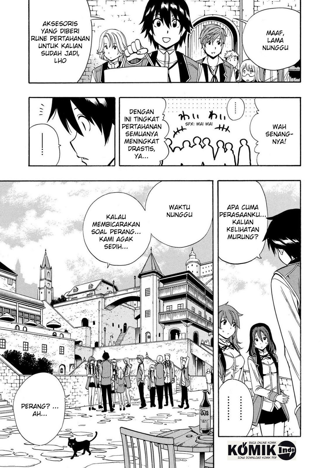 Kenja no Mago chapter 11 halaman 4