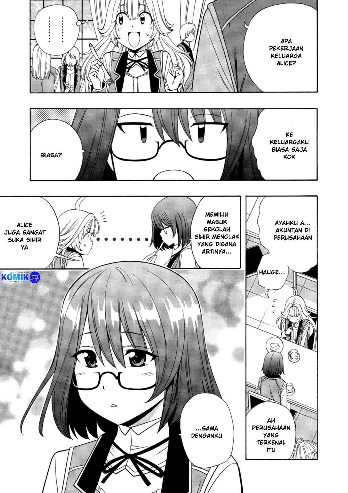 Kenja no Mago chapter 14.5 halaman 5