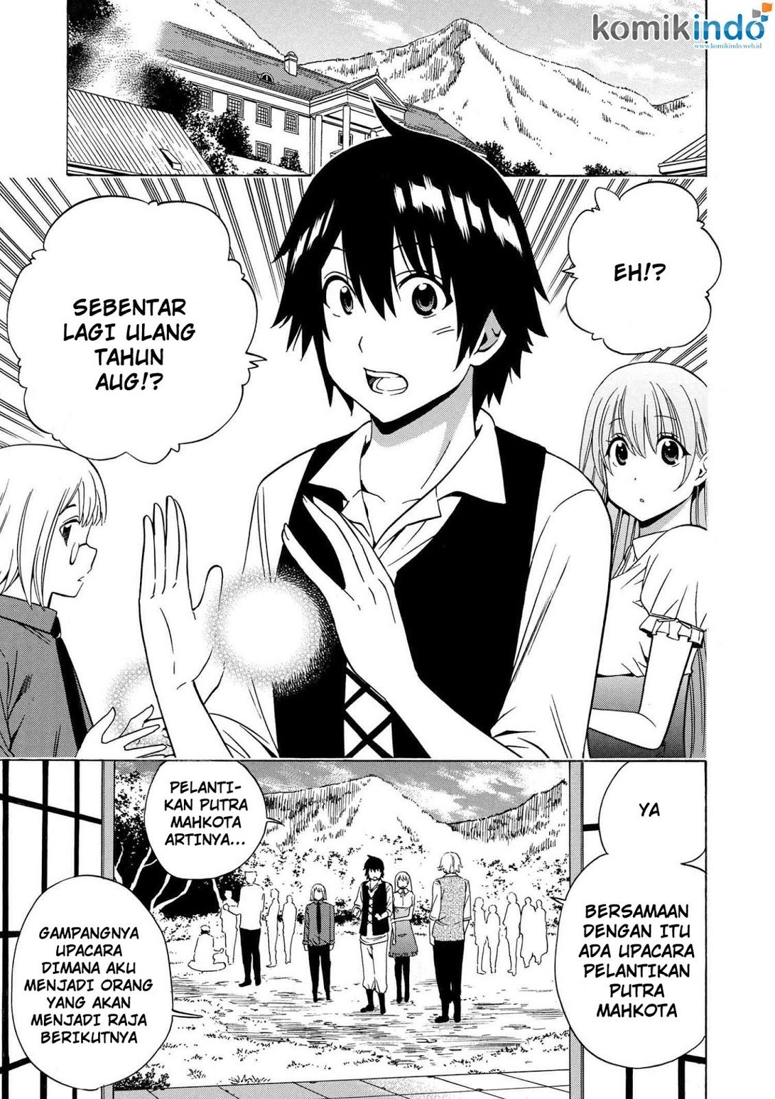 Kenja no Mago chapter 19 halaman 8