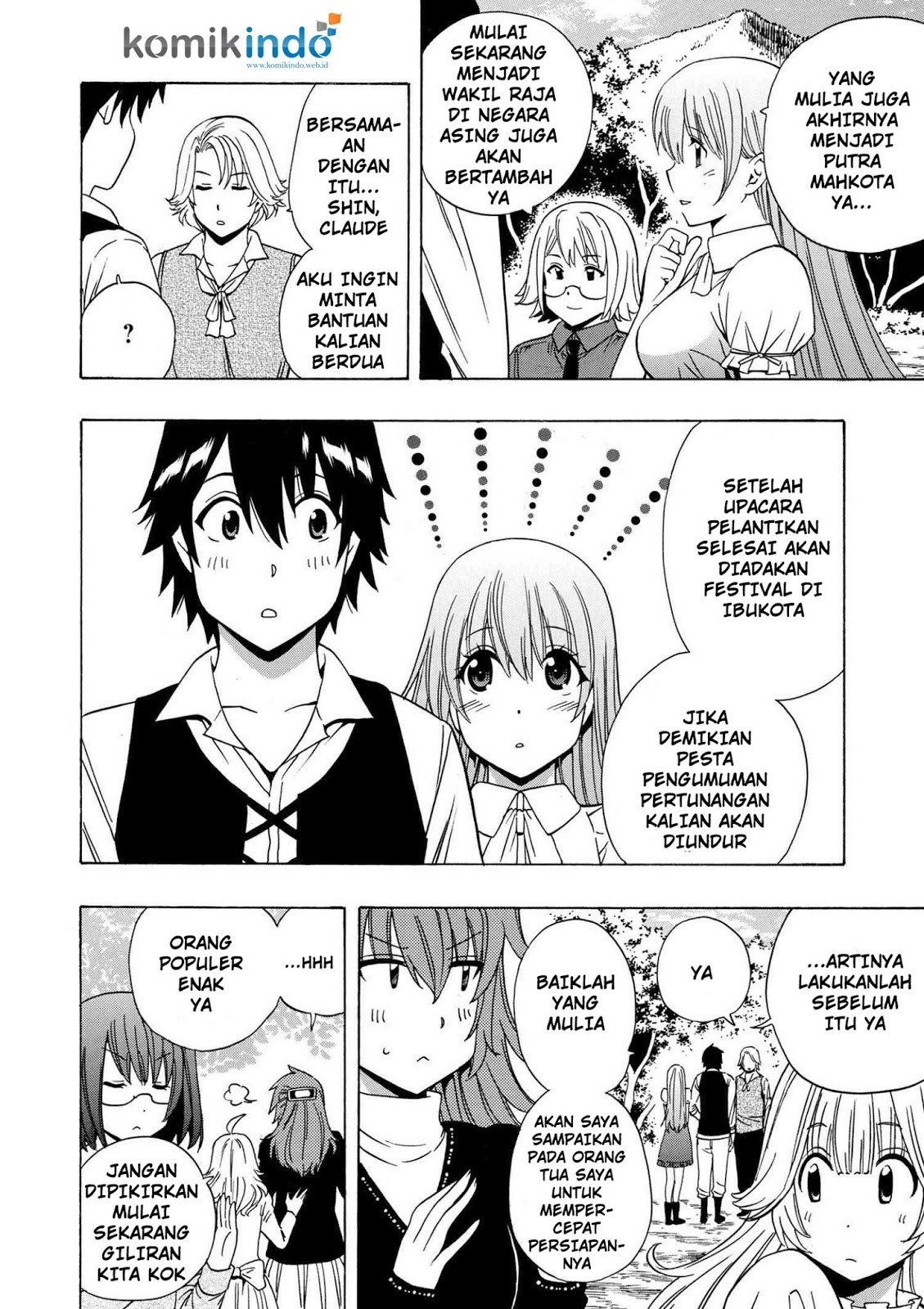 Kenja no Mago chapter 19 halaman 9