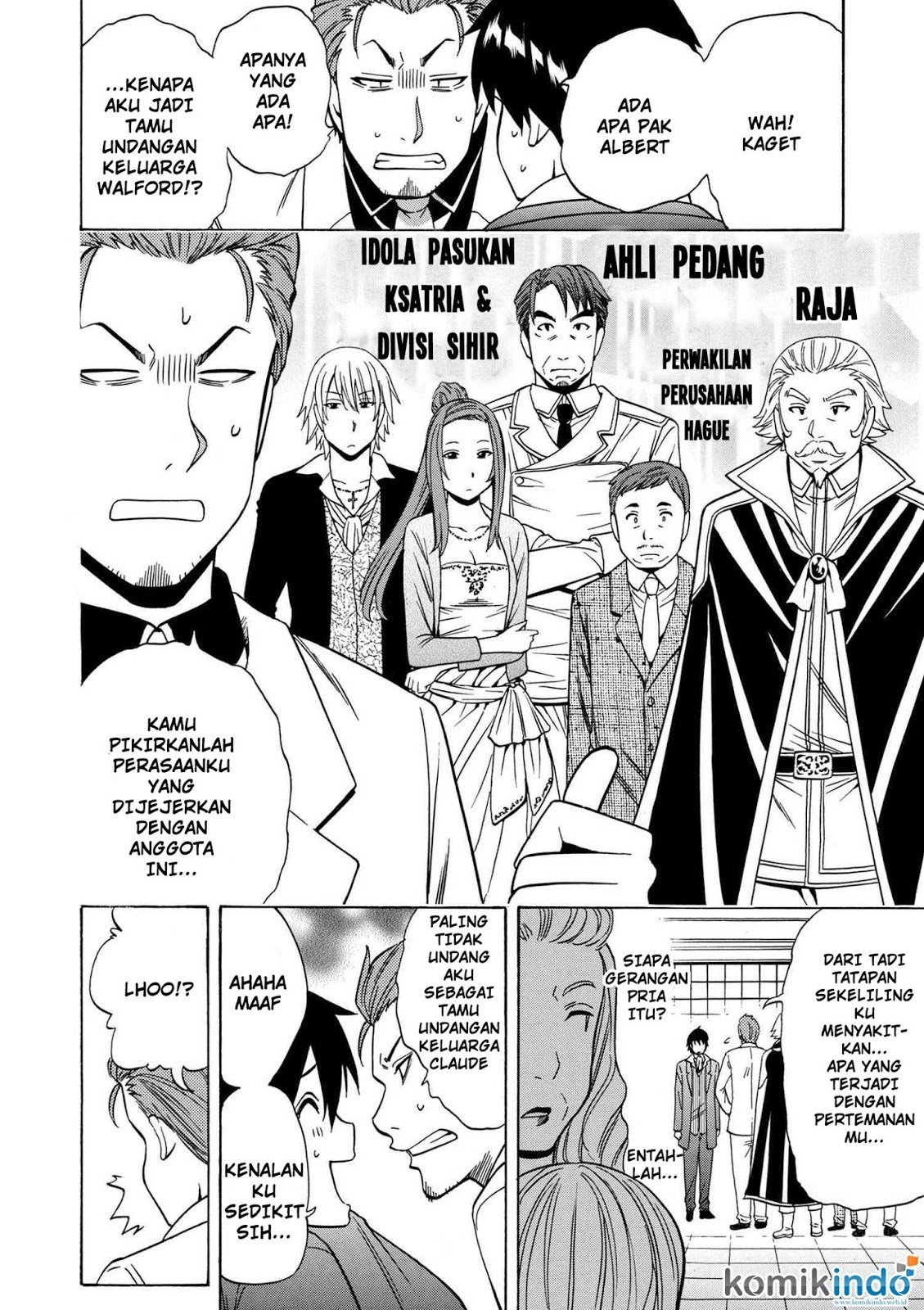 Kenja no Mago chapter 19 halaman 18