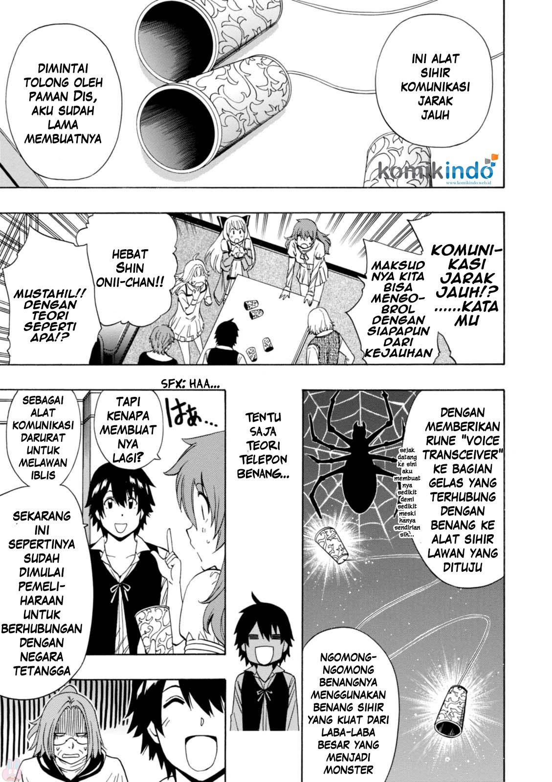 Kenja no Mago chapter 21 halaman 16