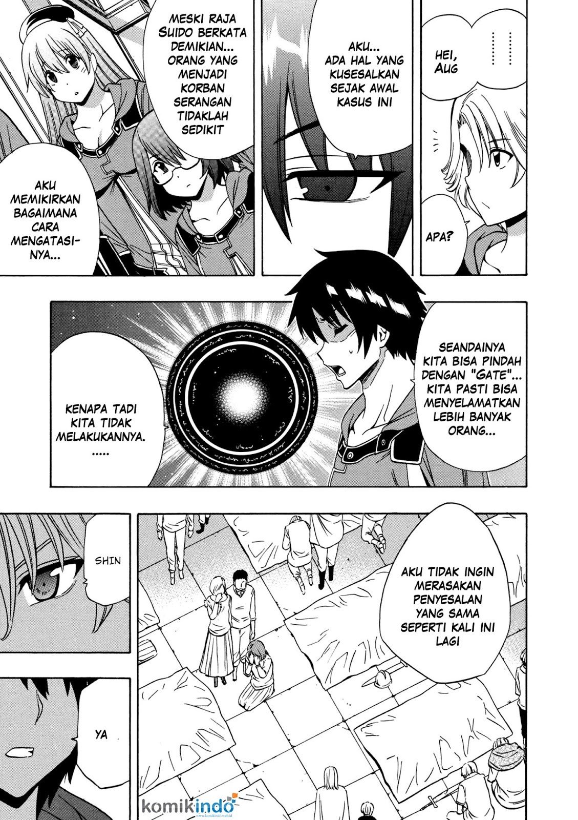 Kenja no Mago chapter 21 halaman 8