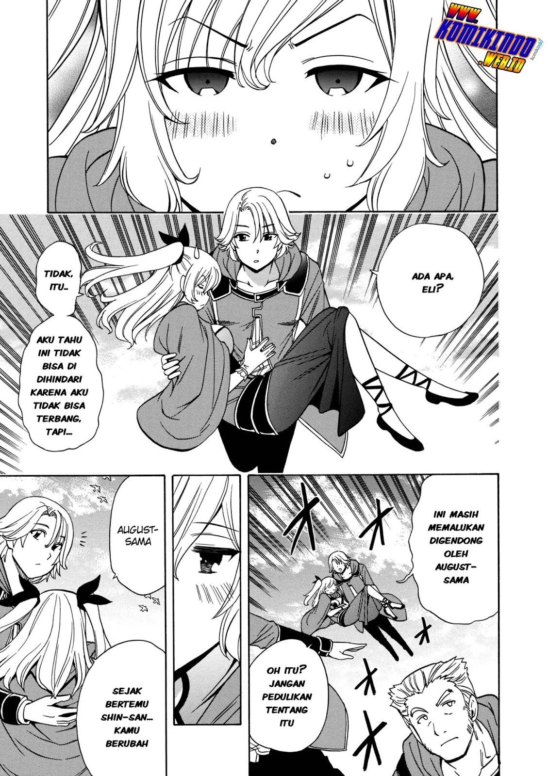 Kenja no Mago chapter 22 halaman 27
