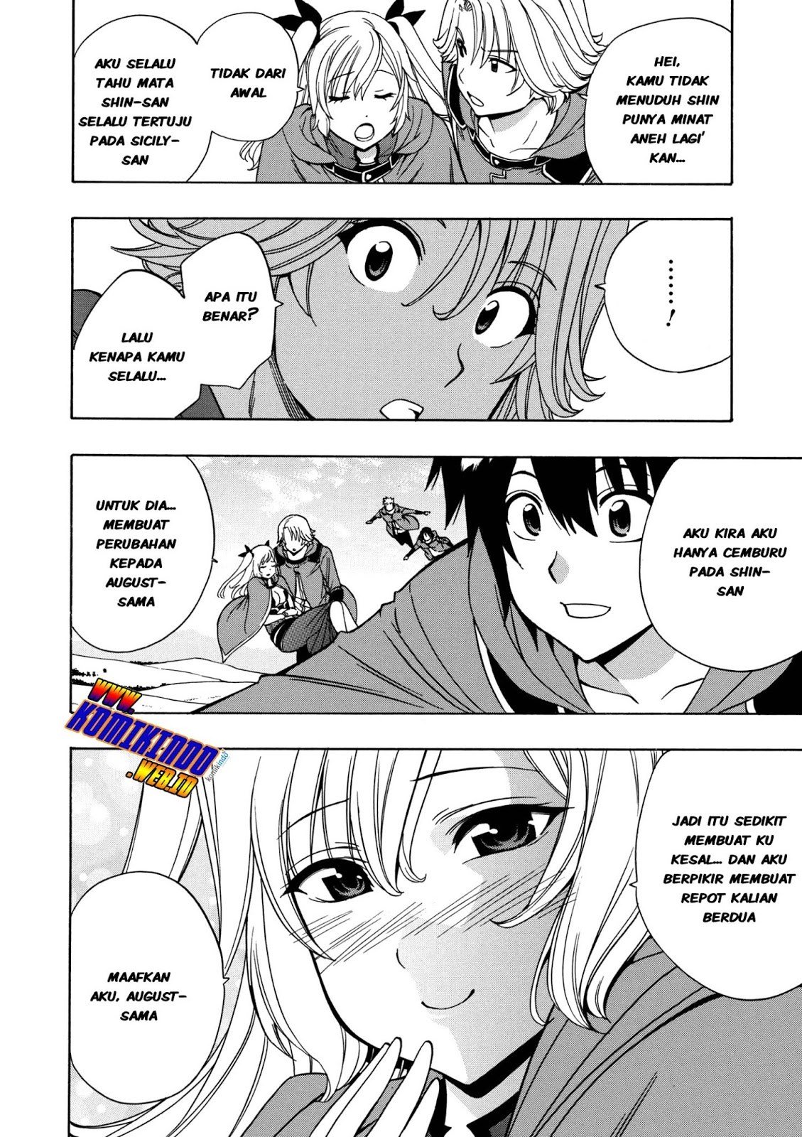 Kenja no Mago chapter 22 halaman 28