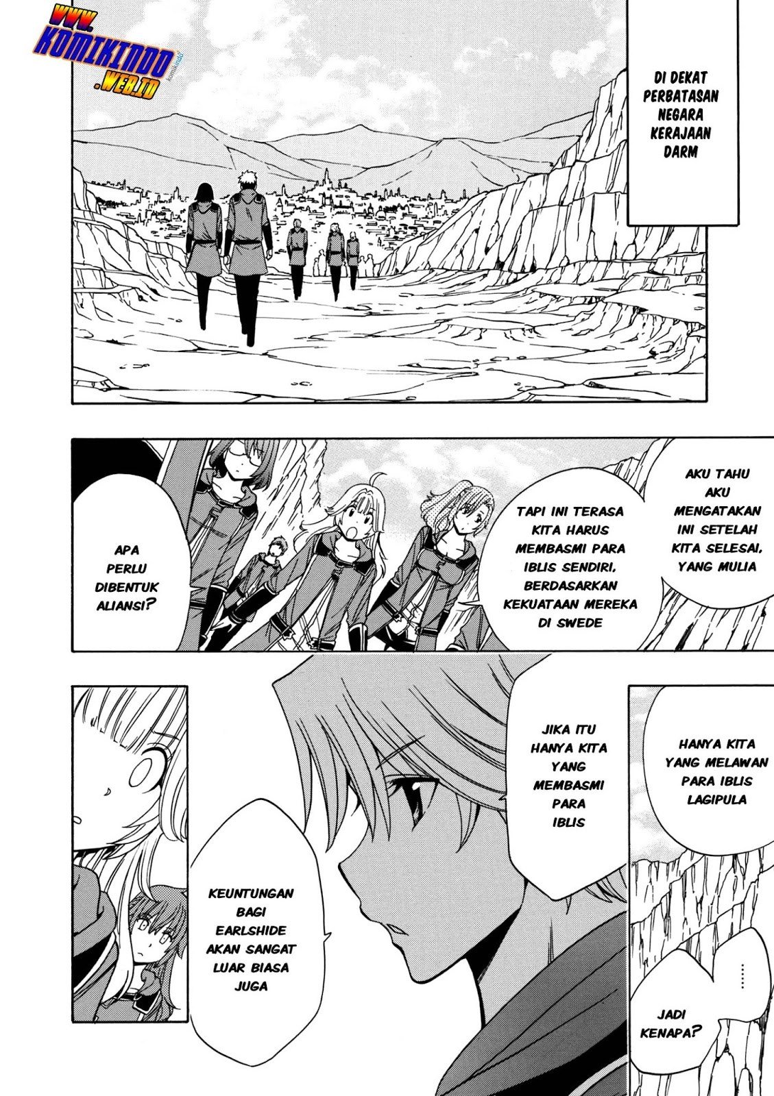Kenja no Mago chapter 22 halaman 30