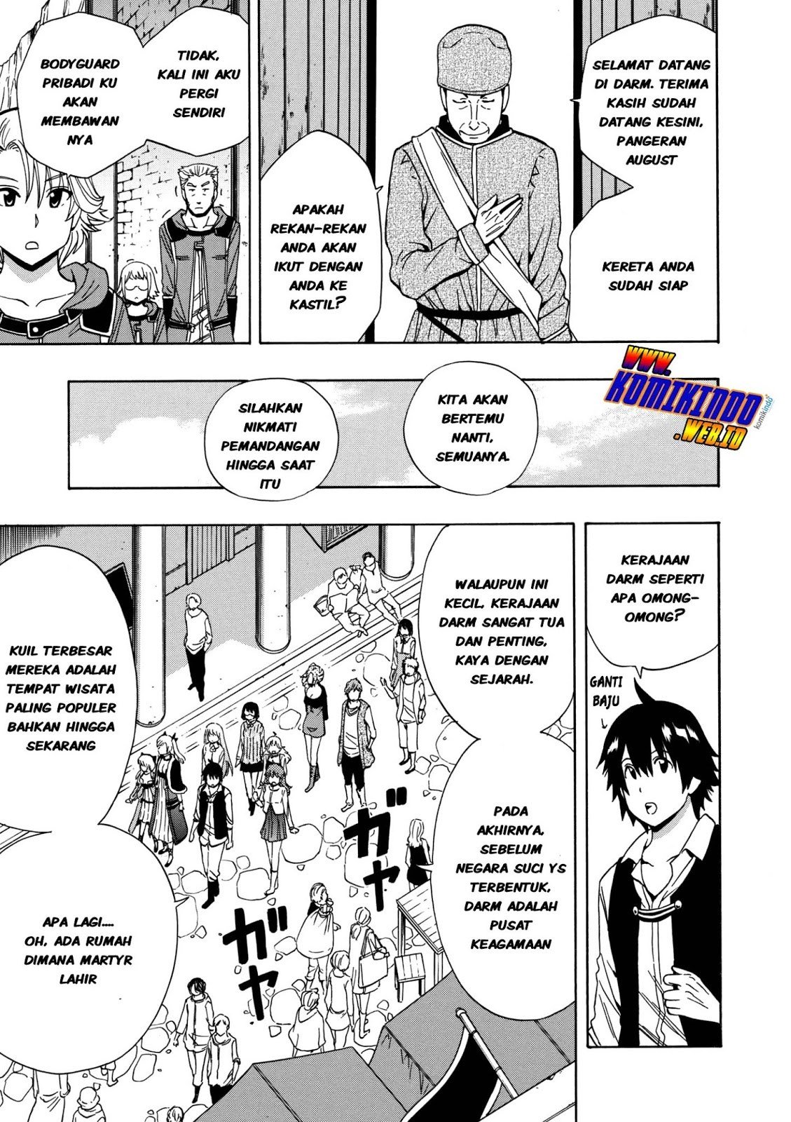 Kenja no Mago chapter 22 halaman 33