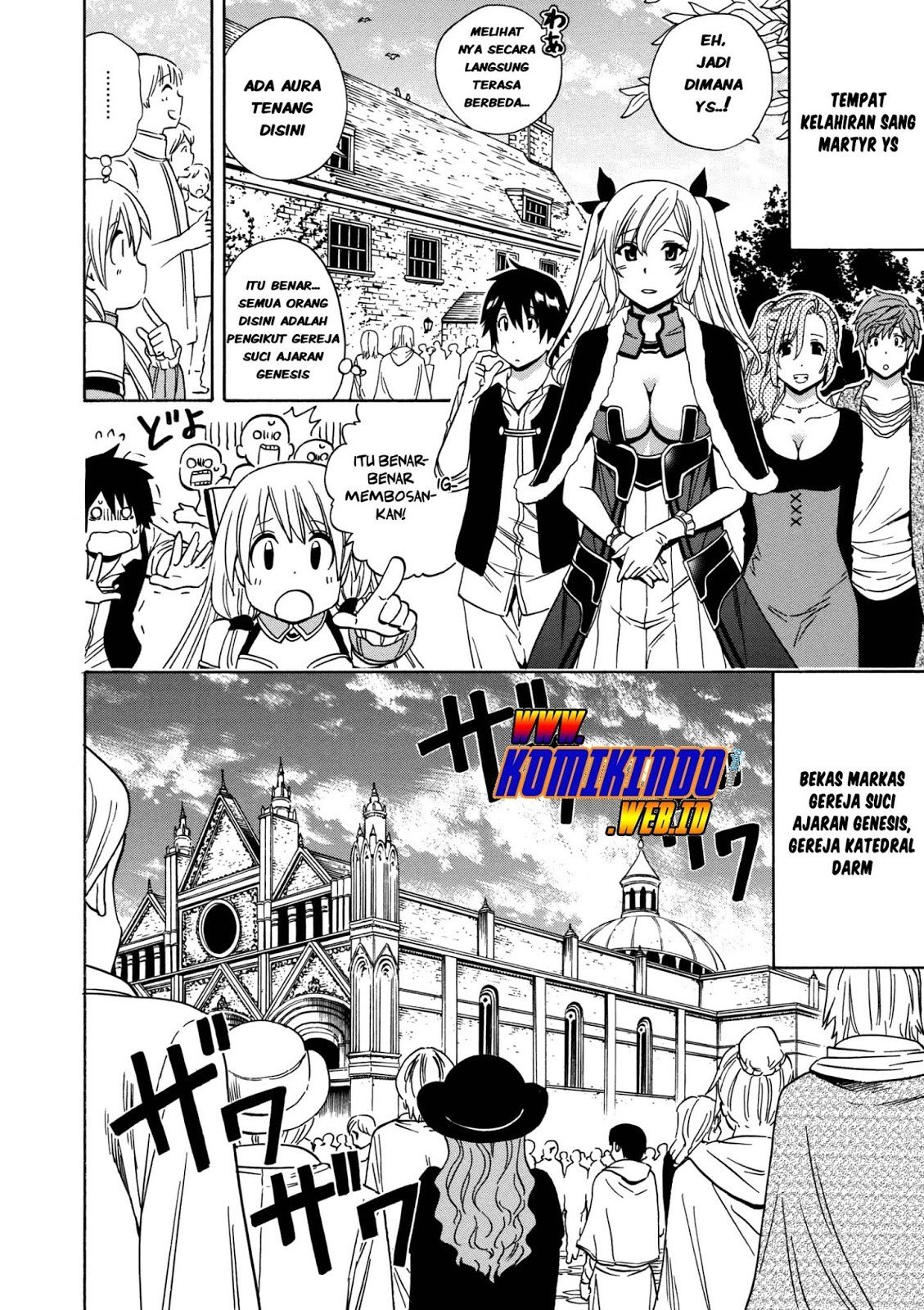 Kenja no Mago chapter 22 halaman 34