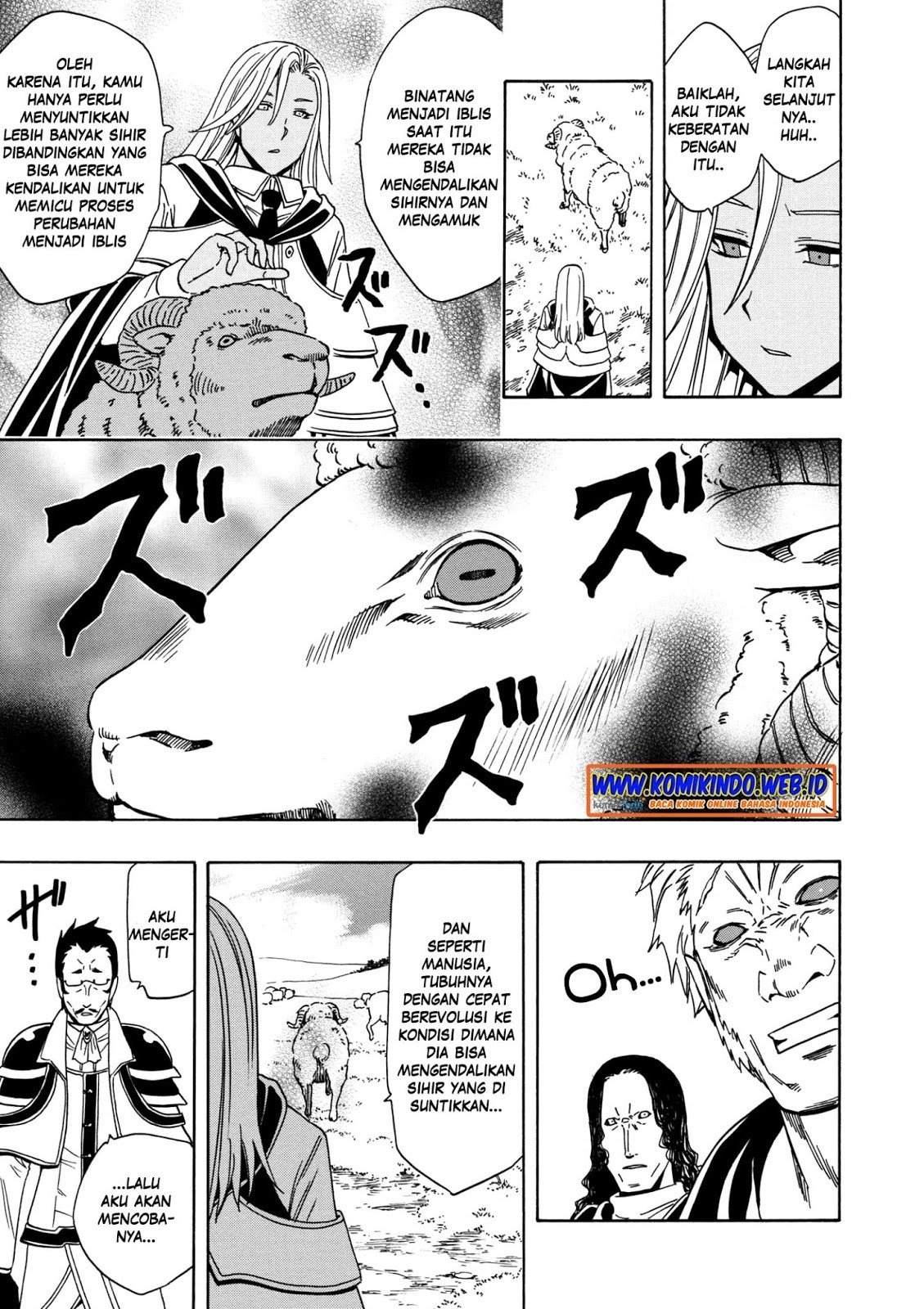 Kenja no Mago chapter 22 halaman 44