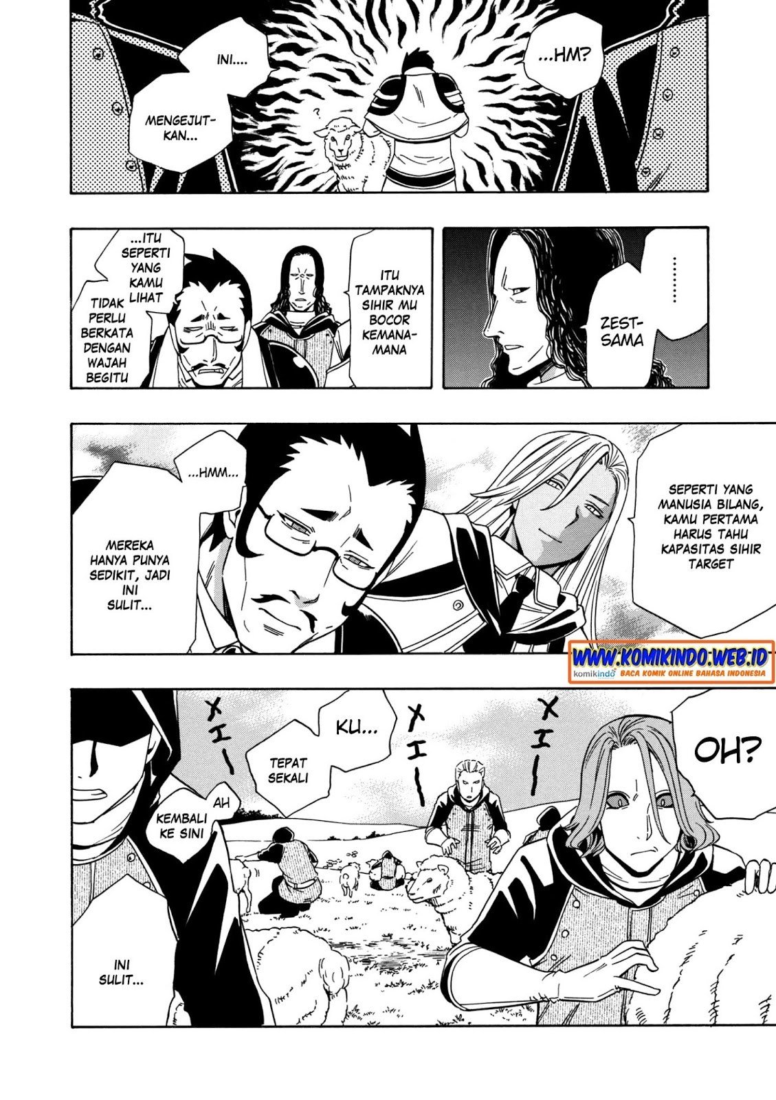 Kenja no Mago chapter 22 halaman 45