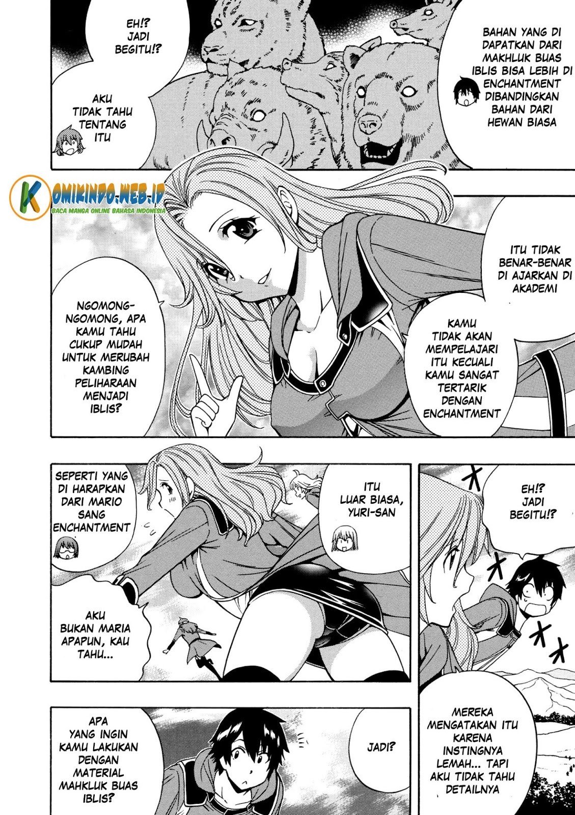Kenja no Mago chapter 23 halaman 4