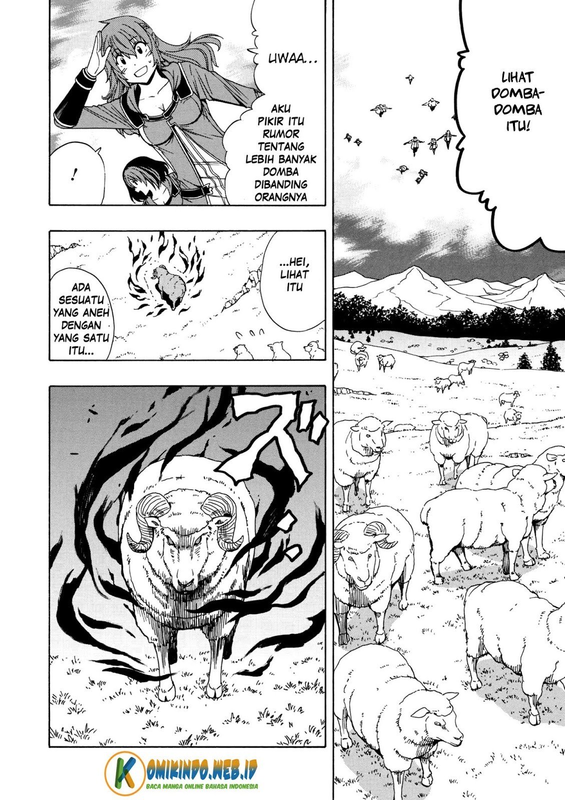 Kenja no Mago chapter 23 halaman 6