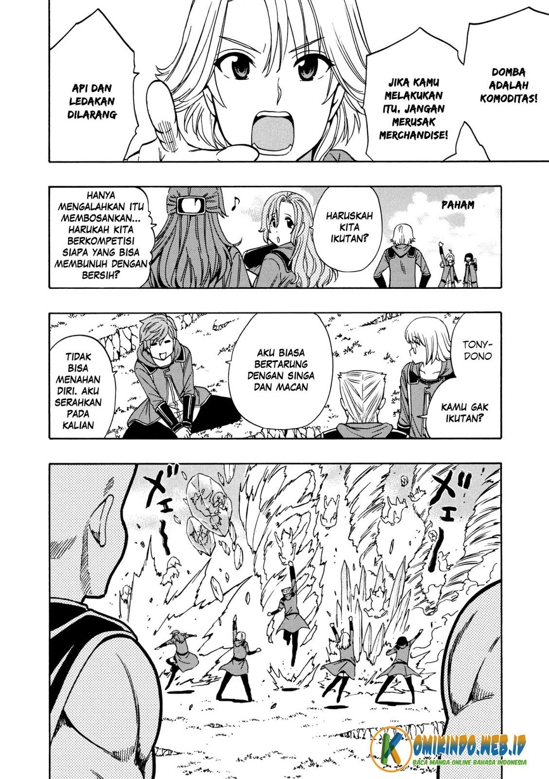 Kenja no Mago chapter 23 halaman 14