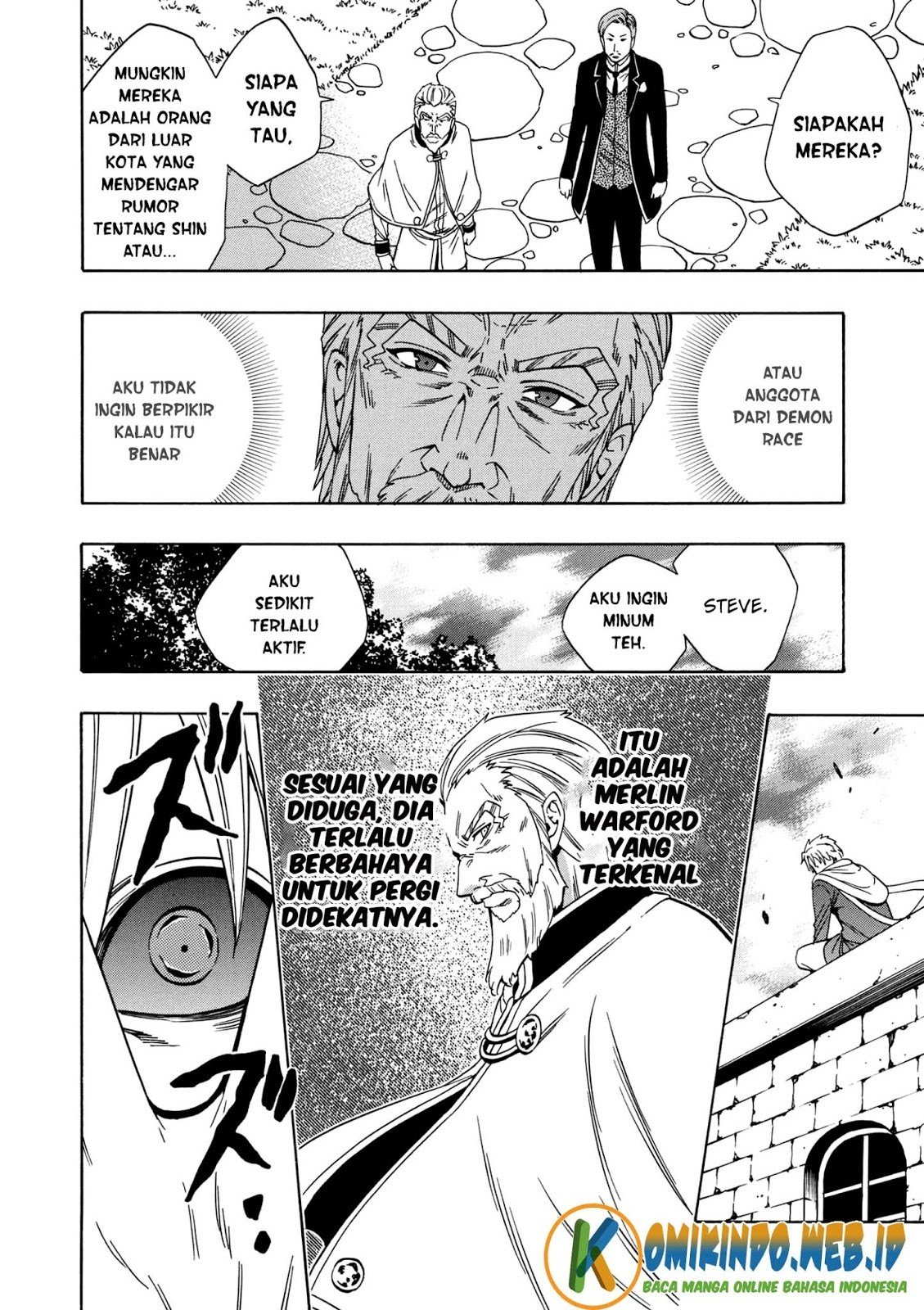 Kenja no Mago chapter 23 halaman 35