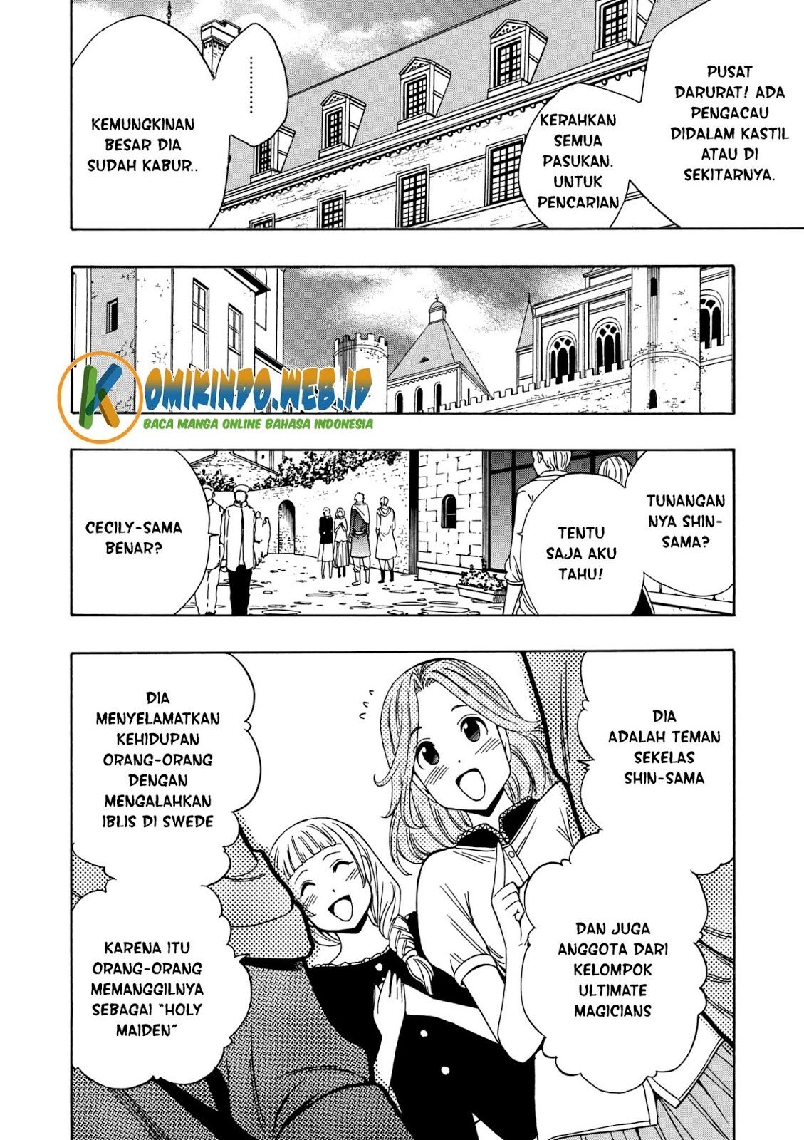 Kenja no Mago chapter 23 halaman 43