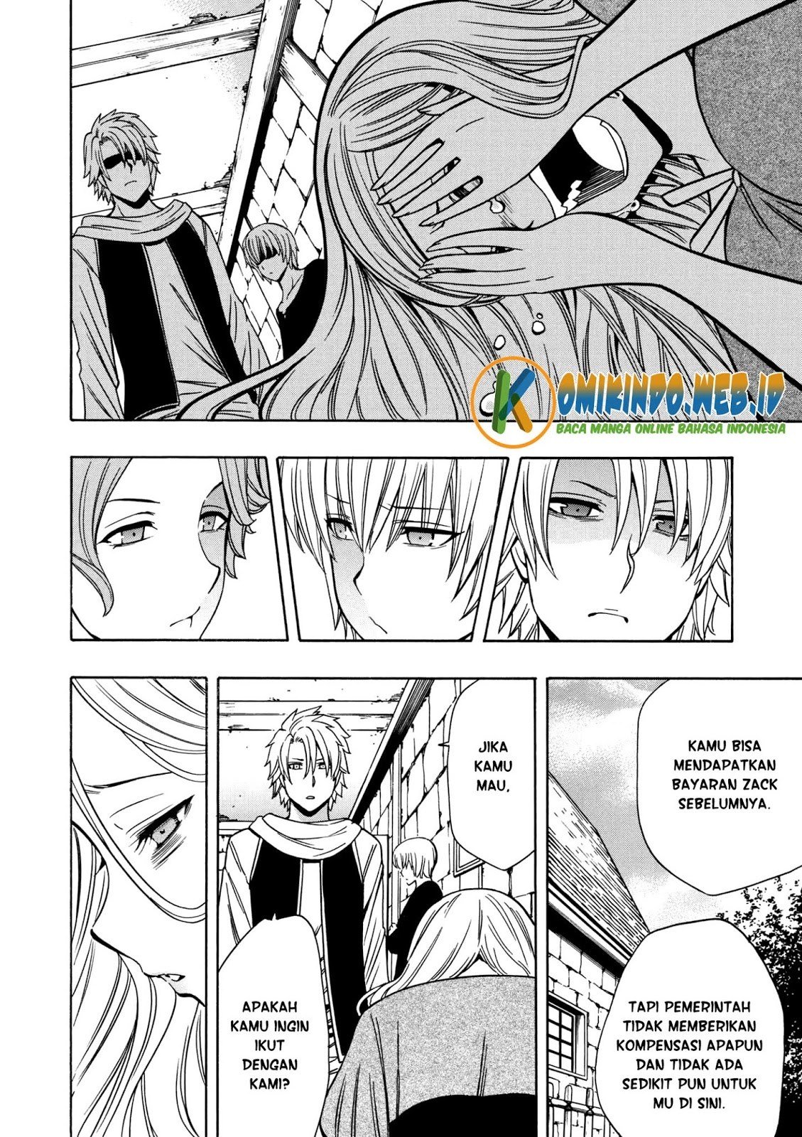 Kenja no Mago chapter 25.5 halaman 17