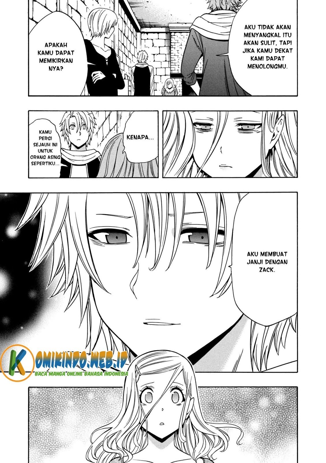 Kenja no Mago chapter 25.5 halaman 18