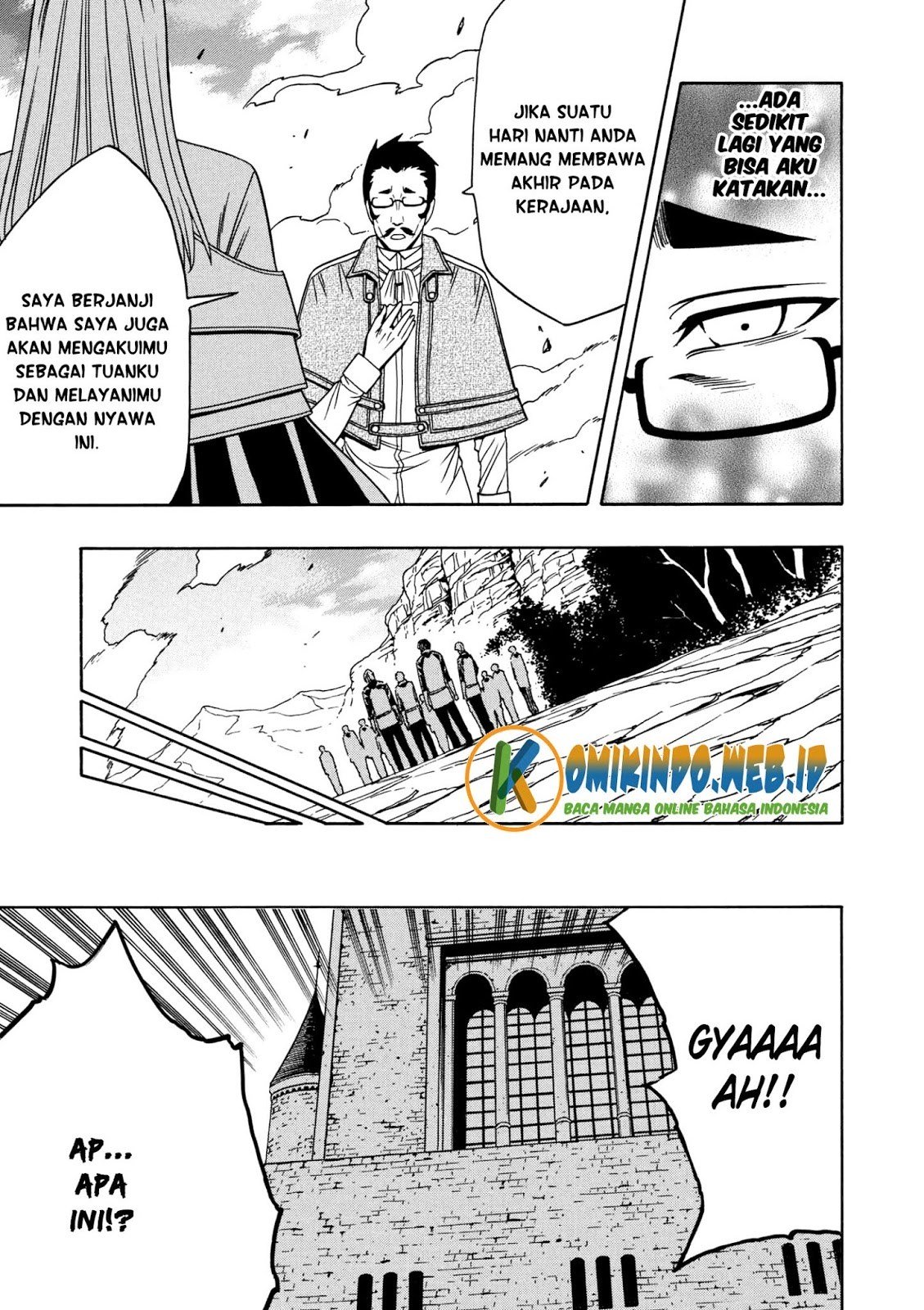 Kenja no Mago chapter 25.5 halaman 34