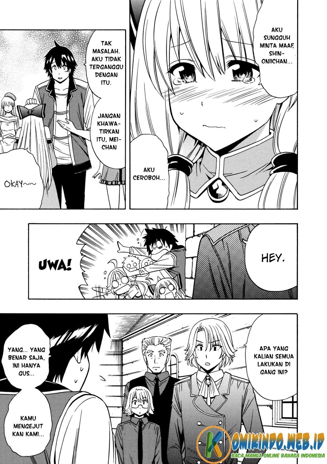 Kenja no Mago chapter 24 halaman 18