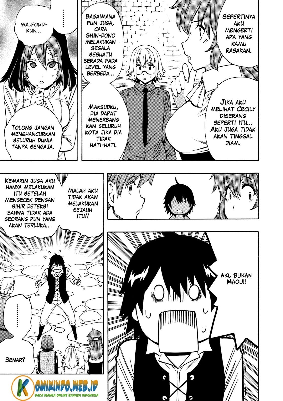 Kenja no Mago chapter 26 halaman 4