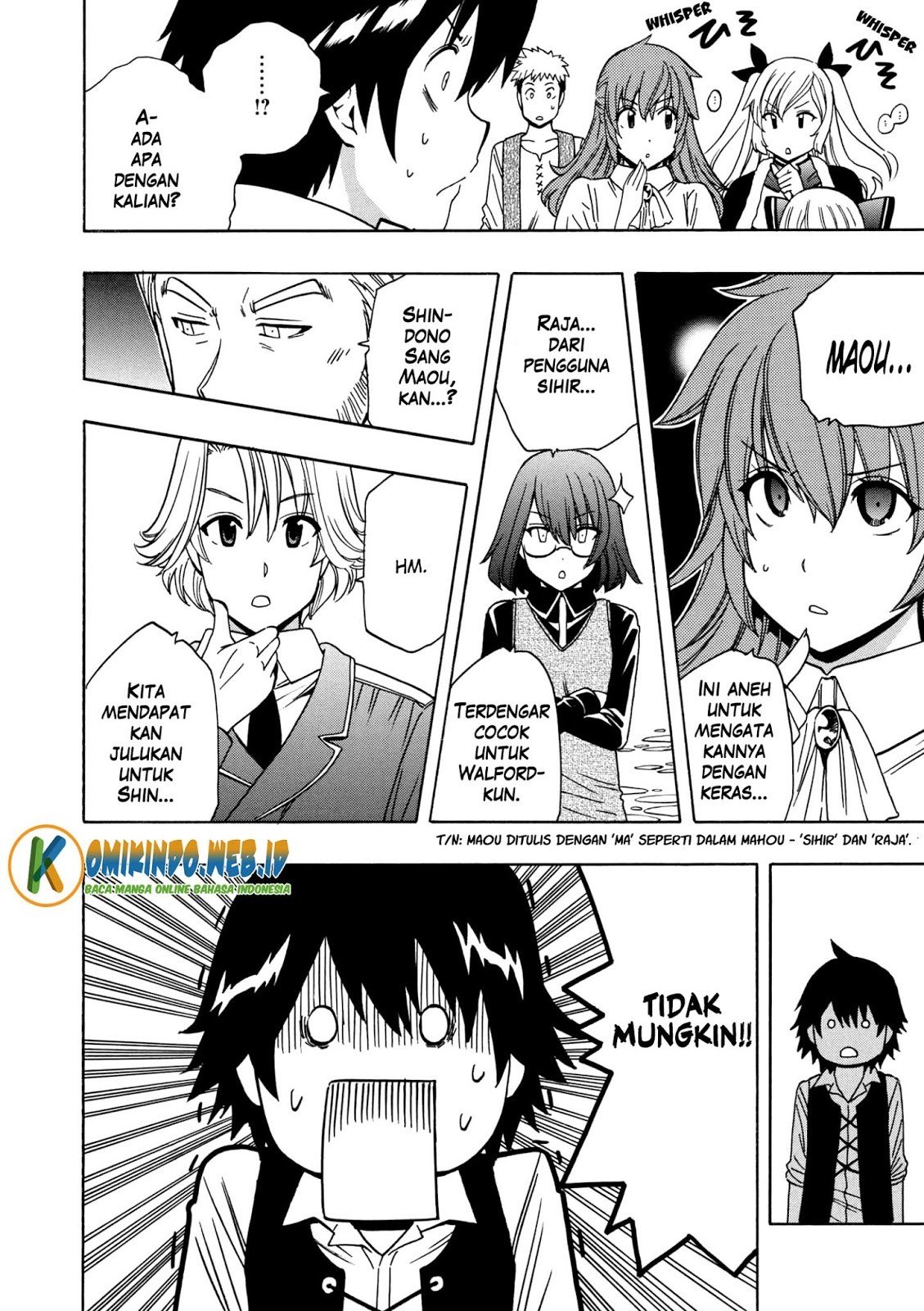 Kenja no Mago chapter 26 halaman 5