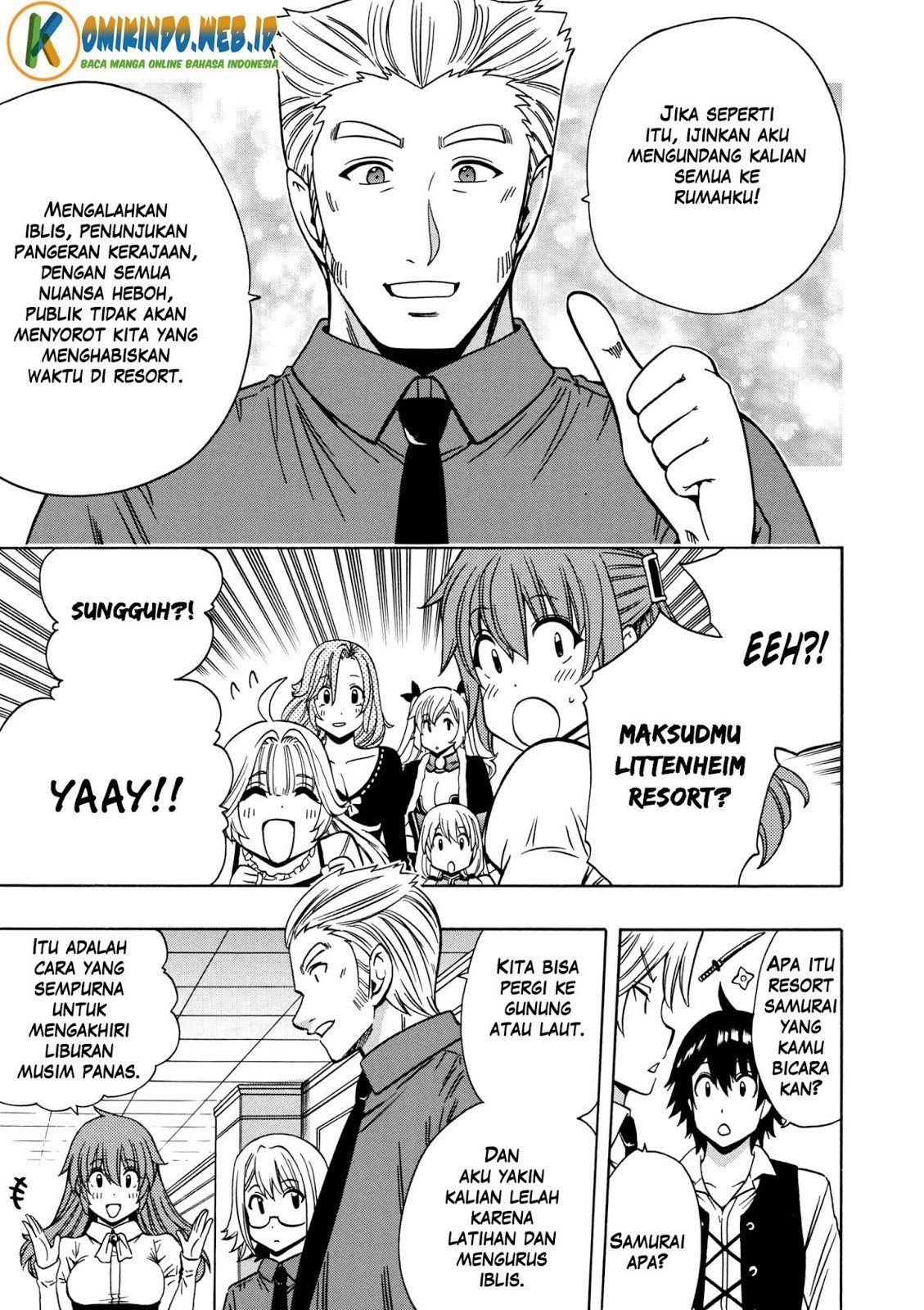 Kenja no Mago chapter 26 halaman 12
