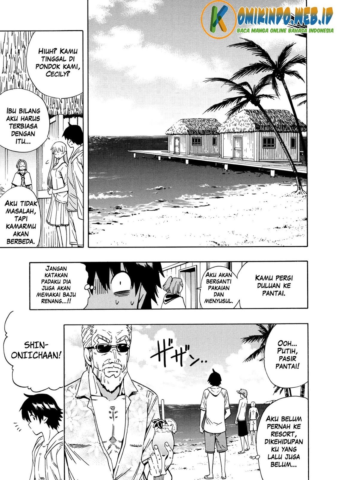 Kenja no Mago chapter 26 halaman 19